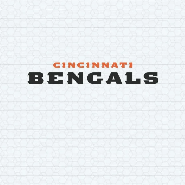 modern and bold with a touch of vintage Bengals classic SVG design showing excitement and pride for Cricut and Silhouette cutting machines