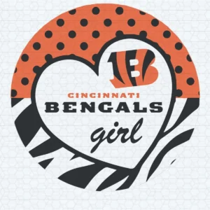 modern with a playful twist, incorporating bold and vibrant elements Bengals classic SVG design showing excitement and pride for Cricut and Silhouette cutting machines