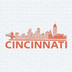 modern and bold with a hint of vintage influence Bengals classic SVG design showing excitement and pride for Cricut and Silhouette cutting machines