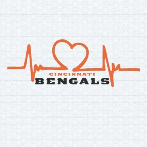 modern with a bold aesthetic Bengals classic SVG design showing excitement for Cricut and Silhouette cutting machines