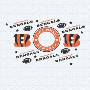 modern with bold elements Bengals logo SVG design showing excitement for Cricut and Silhouette cutting machines