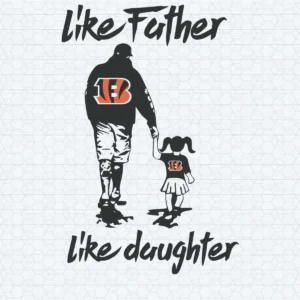 modern and bold with a familial theme Bengals classic SVG design showing joy and connection for Cricut and Silhouette cutting machines