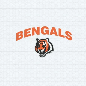 modern and bold with a touch of vintage Bengals logo SVG design showing excitement and pride for Cricut and Silhouette cutting machines