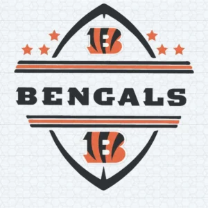 modern with a bold aesthetic Bengals logo SVG design showing excitement for Cricut and Silhouette cutting machines