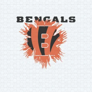 modern and bold with a dynamic edge Bengals logo SVG design showing excitement and pride for Cricut and Silhouette cutting machines