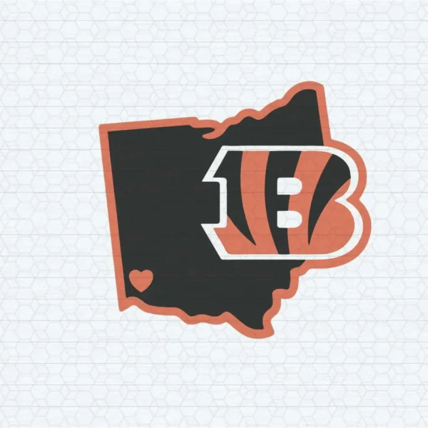 modern and bold with a touch of vintage Bengals logo SVG design showing excitement and pride for Cricut and Silhouette cutting machines