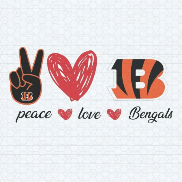 modern and playful with a touch of vintage Bengals classic SVG design showing excitement and pride for Cricut and Silhouette cutting machines
