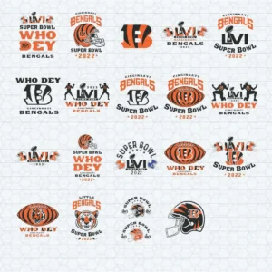 bold and modern with a vintage twist Bengals classic SVG design showing excitement and pride for Cricut and Silhouette cutting machines