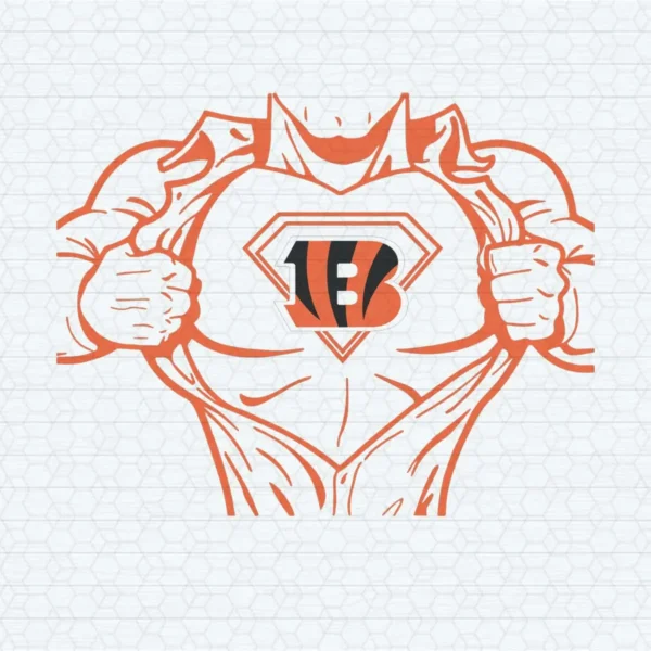 bold and modern with a touch of vintage flair Bengals classic SVG design showing excitement and pride for Cricut and Silhouette cutting machines