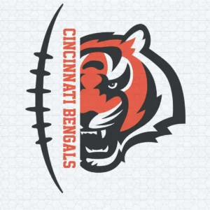 modern and bold with a dynamic aesthetic Bengals logo SVG design showing excitement and pride for Cricut and Silhouette cutting machines