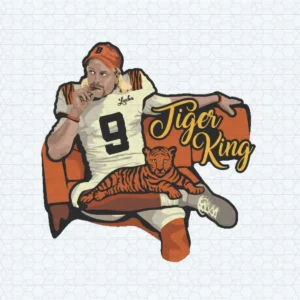 modern with a playful vintage twist Bengals classic SVG design showing excitement and pride for Cricut and Silhouette cutting machines