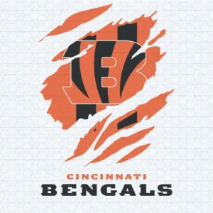 bold and modern with a dynamic edge Bengals classic SVG design showing excitement and pride for Cricut and Silhouette cutting machines