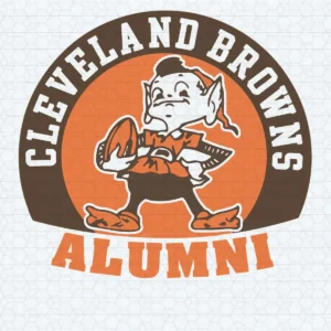 vintage with a playful, nostalgic feel Browns mascot SVG design showing nostalgia and pride for Cricut and Silhouette cutting machines