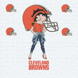 vintage with a playful twist Browns classic SVG design showing nostalgia and pride for Cricut and Silhouette cutting machines