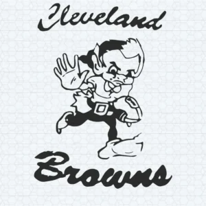 vintage Browns classic SVG design showing nostalgia for Cricut and Silhouette cutting machines