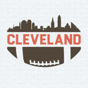 modern with a vintage touch Browns logo SVG design showing pride for Cricut and Silhouette cutting machines