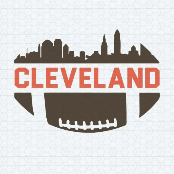 modern with a vintage touch Browns logo SVG design showing pride for Cricut and Silhouette cutting machines
