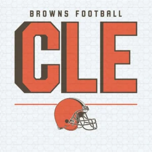 modern with a vintage touch, emphasizing boldness and simplicity Browns helmet SVG design showing pride and nostalgia for Cricut and Silhouette cutting machines