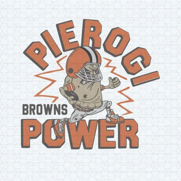 vintage with a playful twist, incorporating cartoonish elements Browns classic SVG design showing joy and nostalgia for Cricut and Silhouette cutting machines