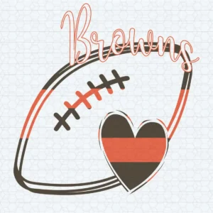 modern with a playful touch Browns classic SVG design showing nostalgia and pride for Cricut and Silhouette cutting machines