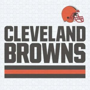 modern with a vintage touch Browns logo SVG design showing pride for Cricut and Silhouette cutting machines
