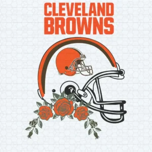 modern with vintage elements Browns helmet SVG design showing pride and nostalgia for Cricut and Silhouette cutting machines