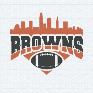 modern with a vintage touch, featuring bold elements that reflect the team's heritage Browns logo SVG design showing pride and nostalgia for Cricut and Silhouette cutting machines