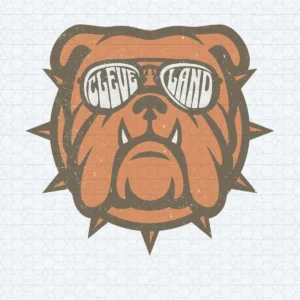 vintage with a bold, playful twist Browns mascot SVG design showing nostalgia and pride for Cricut and Silhouette cutting machines