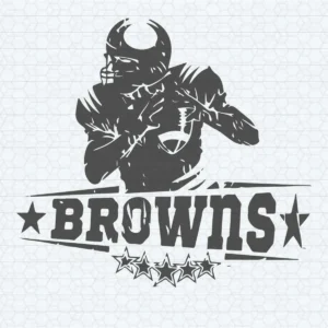 vintage Browns classic SVG design showing nostalgia for Cricut and Silhouette cutting machines