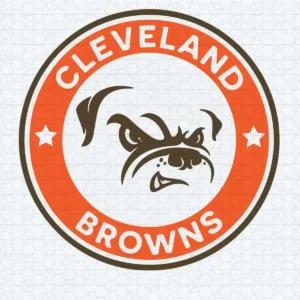 vintage with a bold and playful aesthetic Browns logo SVG design showing nostalgia and pride for Cricut and Silhouette cutting machines