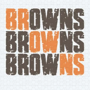 bold and vintage Browns classic SVG design showing pride for Cricut and Silhouette cutting machines