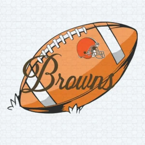vintage with a modern twist, featuring bold lines and playful elements Browns classic SVG design showing nostalgia and pride for Cricut and Silhouette cutting machines