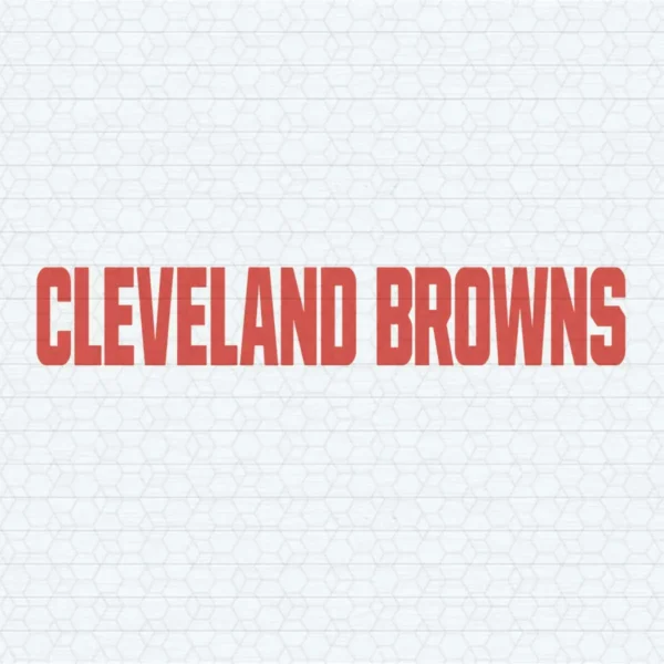 bold and modern with a vintage touch Browns classic SVG design showing pride and loyalty for Cricut and Silhouette cutting machines