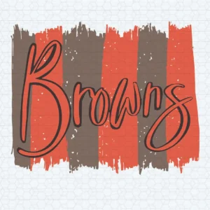 vintage with a modern twist, featuring bold brushstroke elements Browns helmet SVG design showing nostalgia and pride for Cricut and Silhouette cutting machines