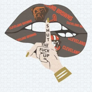 bold and modern with a touch of vintage flair Browns classic SVG design showing defiance and pride for Cricut and Silhouette cutting machines