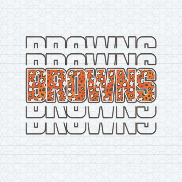 vintage with a bold and playful twist Browns classic SVG design showing nostalgia and pride for Cricut and Silhouette cutting machines