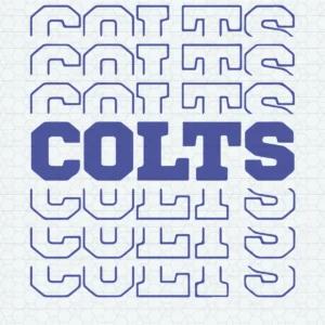 modern with a bold and minimalist approach Colts logo SVG design showing pride for Cricut and Silhouette cutting machines