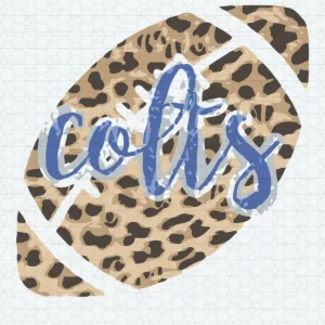 modern with a playful twist Colts logo SVG design showing excitement for Cricut and Silhouette cutting machines