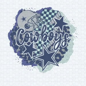 modern with a vintage twist Cowboys helmet SVG design showing pride for Cricut and Silhouette cutting machines
