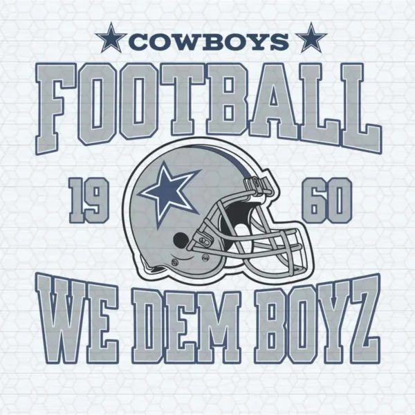 vintage with a bold and sporty aesthetic Cowboys classic SVG design showing pride for Cricut and Silhouette cutting machines