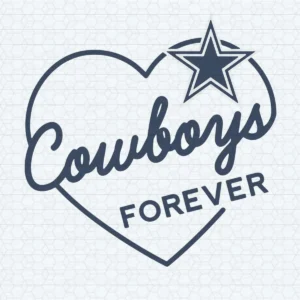 modern with a vintage touch Cowboys classic SVG design showing pride for Cricut and Silhouette cutting machines