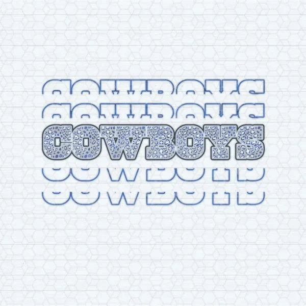 modern with a bold and playful twist Cowboys classic SVG design showing pride for Cricut and Silhouette cutting machines