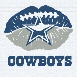 modern with a bold and playful twist Cowboys logo SVG design showing pride for Cricut and Silhouette cutting machines