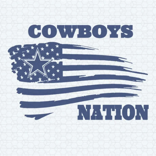 modern with a vintage touch Cowboys classic SVG design showing pride for Cricut and Silhouette cutting machines