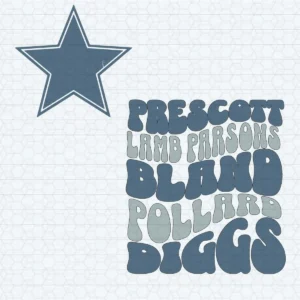 modern with a playful twist Cowboys classic SVG design showing pride for Cricut and Silhouette cutting machines