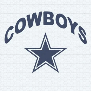 modern with a vintage touch Cowboys classic SVG design showing pride for Cricut and Silhouette cutting machines