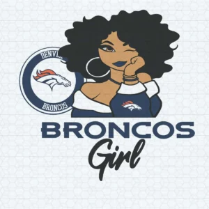 modern with a playful twist Broncos classic SVG design showing pride for Cricut and Silhouette cutting machines