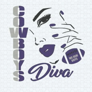 modern with a bold and playful twist Cowboys classic SVG design showing pride and empowerment for Cricut and Silhouette cutting machines