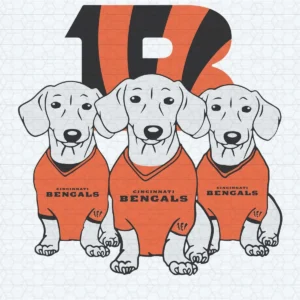 modern and playful with a hint of vintage Bengals classic SVG design showing joy and camaraderie for Cricut and Silhouette cutting machines