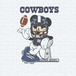 playful and modern with a vintage twist Cowboys classic SVG design showing joy and nostalgia for Cricut and Silhouette cutting machines